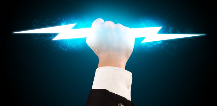 Lightning Bolt In Hand