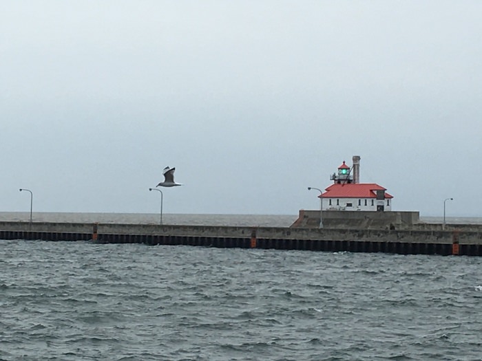 Red-Roofed Lighthouse