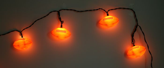 Football String Lights