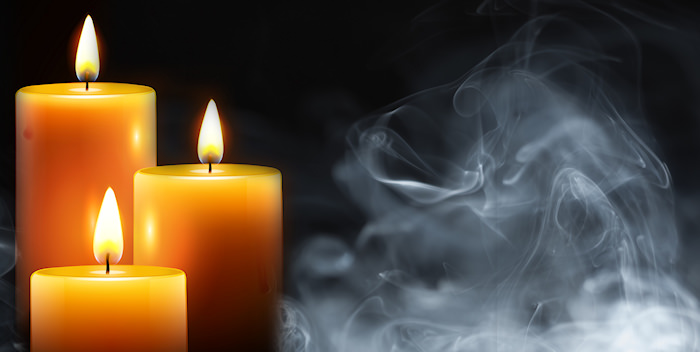 Candles cause pollution