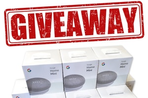 We're giving away 10 Google Home Minis!