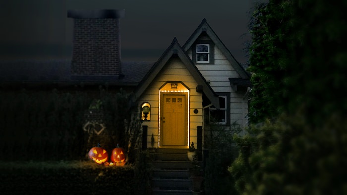 Halloween LED tape lights