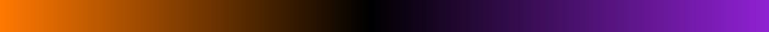Orange, Black and Purple Colors for Halloween