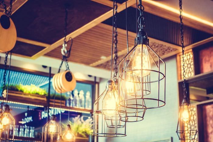 Industrial pendant lights