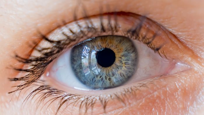 Blue and Green Eye