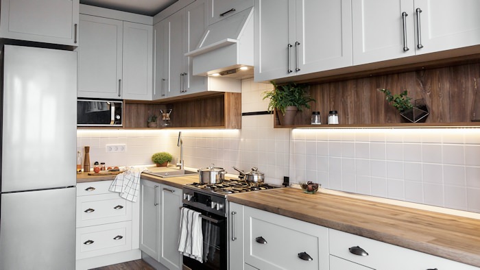 Neutral Toned Kitchen Décor