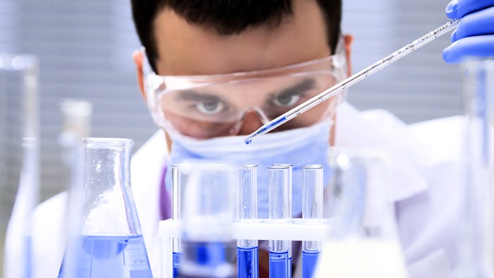 Man working in lab