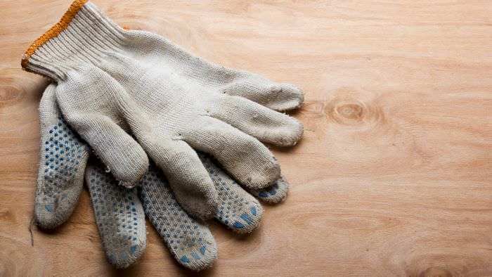 Pair of work gloves