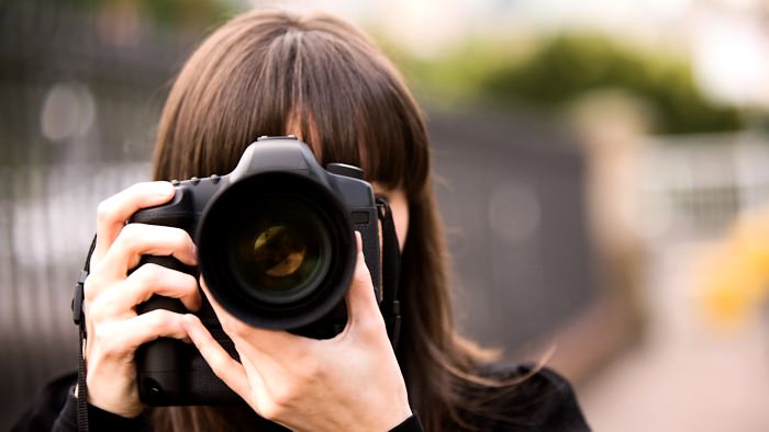 Woman Taking Photo