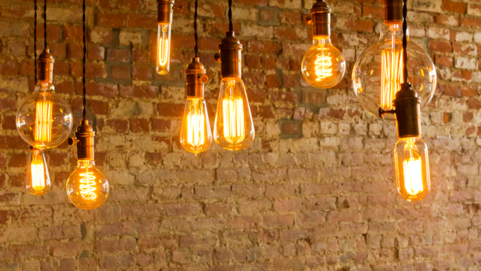 Hanging Edison Style Lights