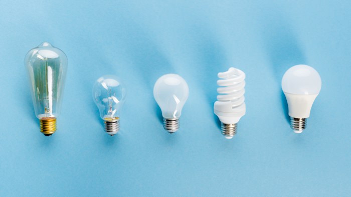 Incandescent, Fluorescent and LED Bulbs