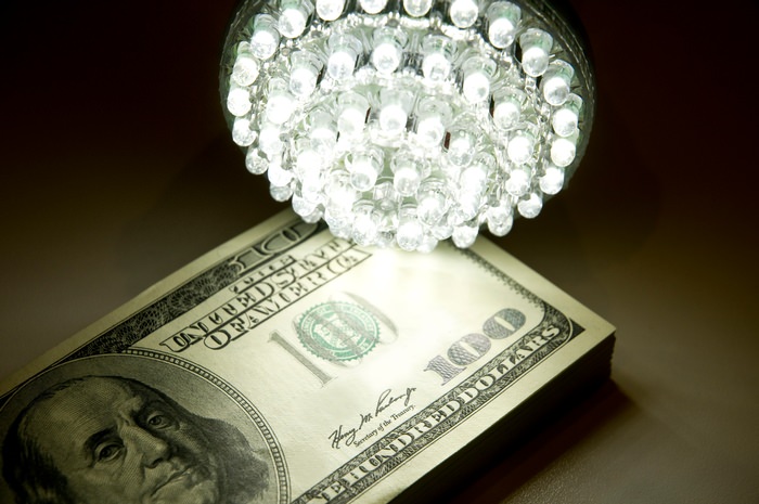 LED saves money