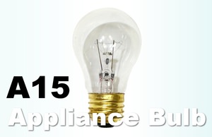 A15 Light Bulbs Ideal for Garages, Ceiling Fans, & Fridges