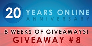 20th Anniversary Giveaway #8!
