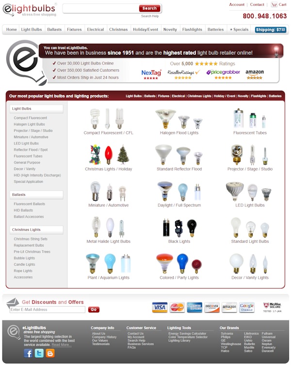 eLightBulbs is launched as new eCommerce superstore