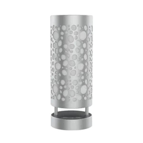 6 watt 100/240 volt CCT Selectable Brushed Nickel ViraPure Table Lamp