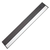 American Lighting 24" 14 watt Dark Bronze Under Cabinet Flex Single Circuit End Feed Connector