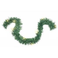 Brite Star 50' Pine 100 Light Prelit Artificial Christmas Garland