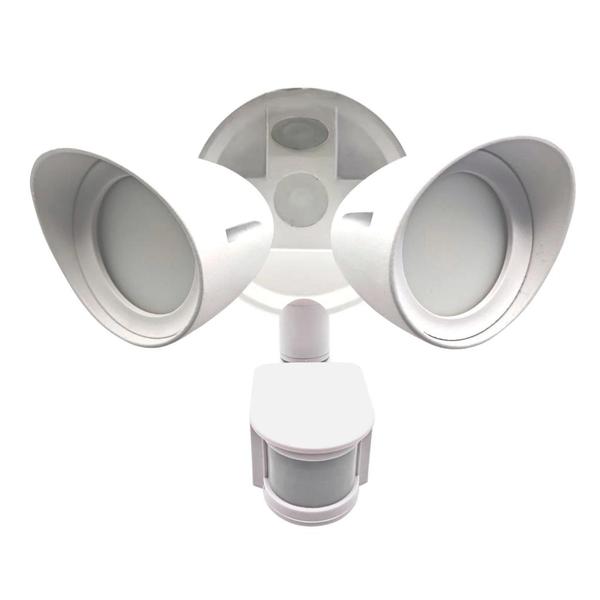 24 watt 120 volt 4000K Cool White LED Security Light with Motion Sensor