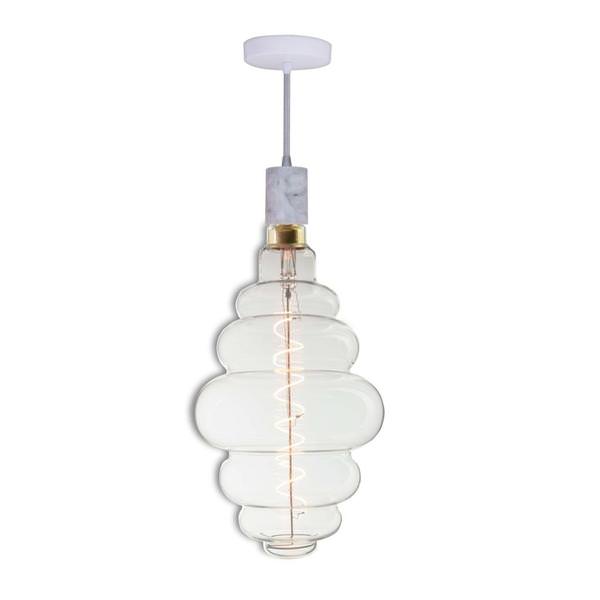 4 watt 120 volt Beehive Medium Screw Base 2200K Warm White LED Pendant Light Fixture