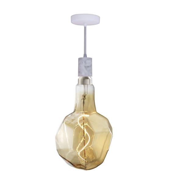 4 watt 120 volt Jewel Medium Screw Base 2200K Warm White LED Pendant Light Fixture