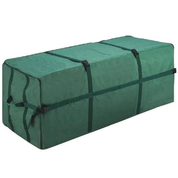 56" x 24" x 22" Green Nylon Christmas Tree Storage Bag 