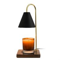 Celestial Lights 13" 35 watt Black Marble Candle Warmer