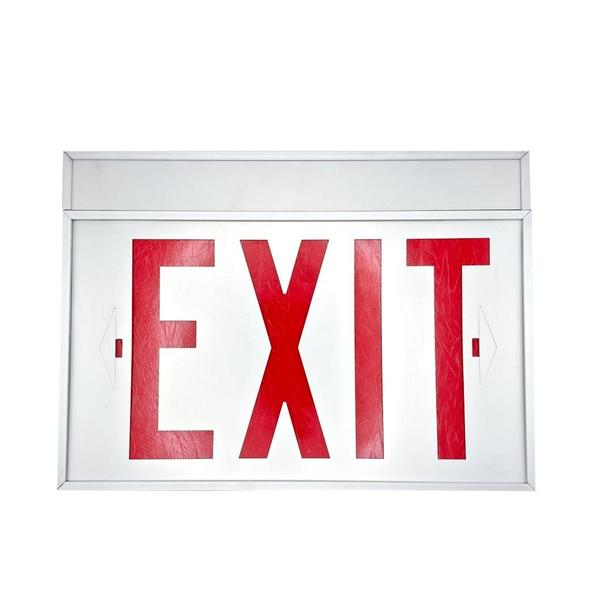 120/277 volt LED Double Face Exit Sign 