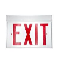 Cooper 120/277 volt LED Double Face Exit Sign 