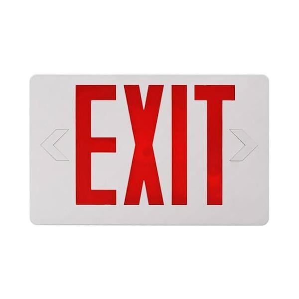 12" 120/240/277 volt LED Exit Sign