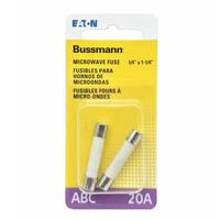 Cooper Bussmann 20A 250 volt Microwave Fuses (2 Pack)