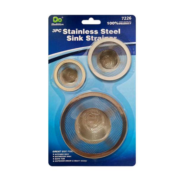 3 Piece Sink Strainer