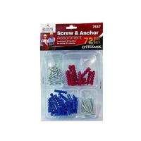 Dowin 72 Piece Screw and Anchor Assortment