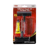Dowin 6 Piece Tubeless Repair Kit for Auto Tire