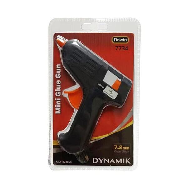 Black/Orange Mini Glue Gun with 2 Glue Sticks