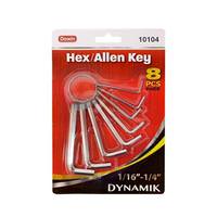 Dowin Hex Key Set (8 Pack)