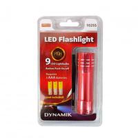 Dowin Uses 3 AAA 9 LED Lights LED Flashlight