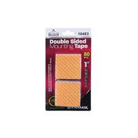 Dowin 1" 80 PC Double Sided Mounting Tape