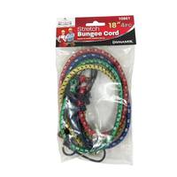 Dowin 18" Stretch Multi-Color Bungee Cord (4 Pack)
