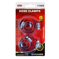 Dowin Deluxe Hose Clamps (6 Pack)