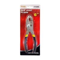 Dowin 6" Slip Joint Black/Yellow Pliers
