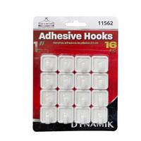 Dowin 1" Adhesive Hooks (16 Pack)