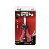 Dowin 1.5" x 0.3" Slotted Stubby Ball Handled Screwdriver