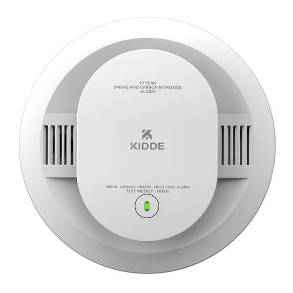 Battery Operated Photoelectric Voice Alert Kidde Smoke / Carbon Monoxide Alarm