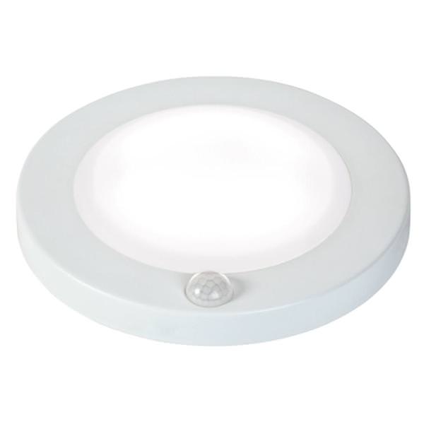 8" 15 watt 120 volt CCT Selectable Ceiling Mount White LED Downlight with Motion Sensor