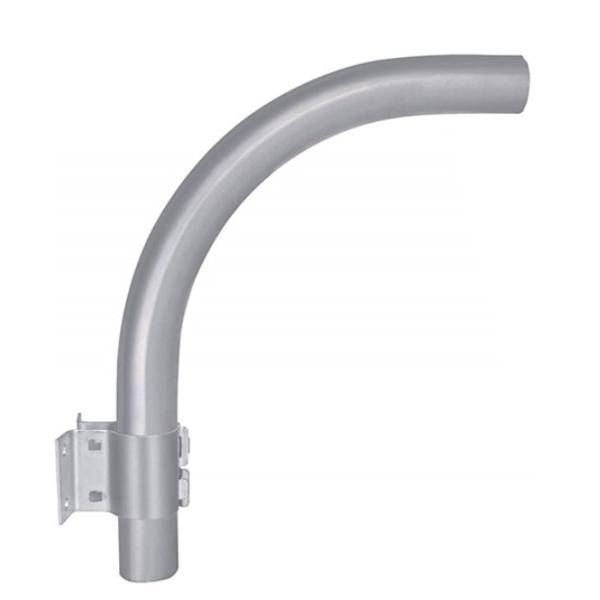 Gray Mounting Arm for Yard Light Fixtures