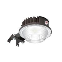 Earthtronics Selectable watt 120/277 volt CCT Selectable Dusk to Dawn Bronze LED Yard Light