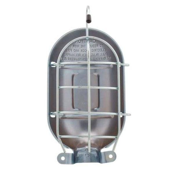 75W Max Thermoplastic Steel Reflector Guard with Hook