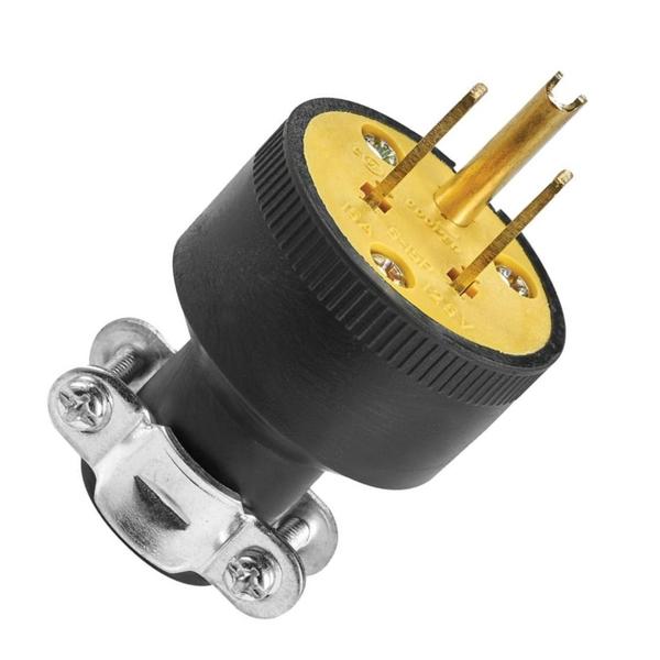 15A 125 volt Straight Blade Plug