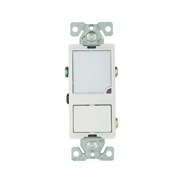 15A 120 volt Decorator LED Night Light Wall Switch